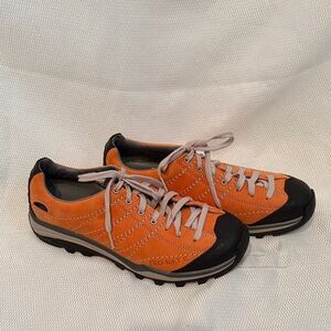 GoLite Women's Hiking Shoes in Orange and Black